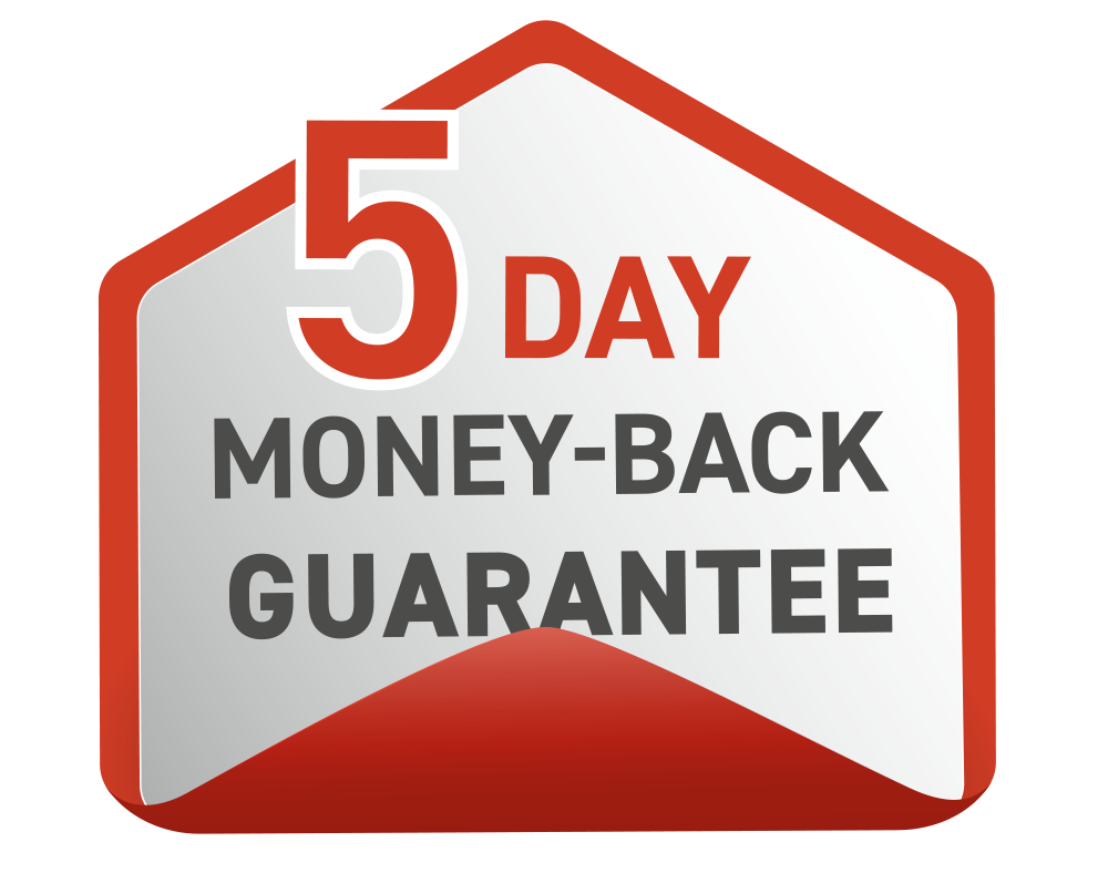 5 Tage Geld-zurück-Garantie